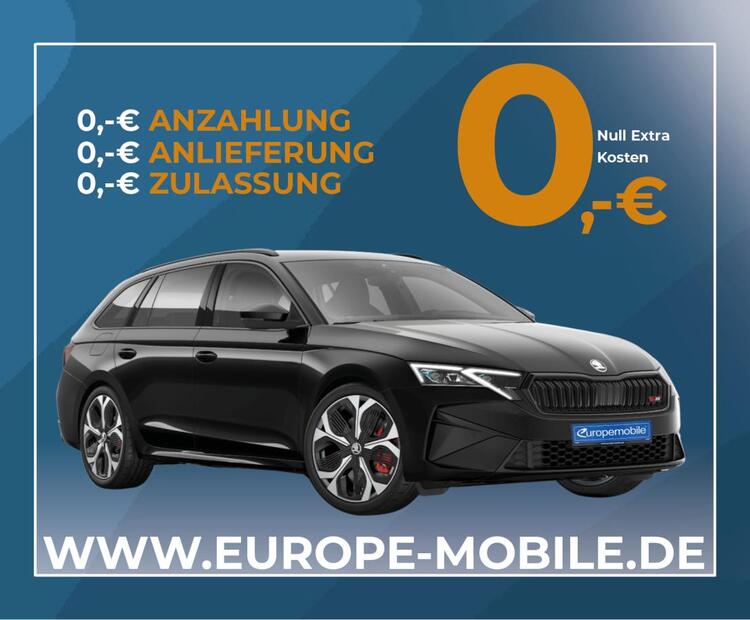 Skoda Octavia Combi RS 2025 mit Ultrapaket 2.0 TSI 265 DSG (UVP 57.054€ /KW 4/25) NAV/PANO/CANTON/AHK/19