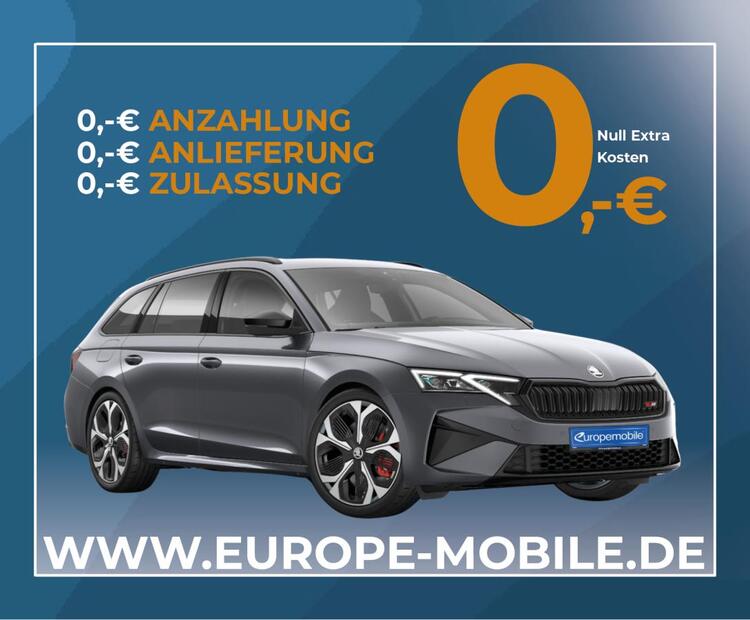 Skoda Octavia Combi RS 2025 mit Ultrapaket 2.0 TSI 265 DSG (UVP 57.054€ /KW 4/25) NAV/PANO/CANTON/AHK/19