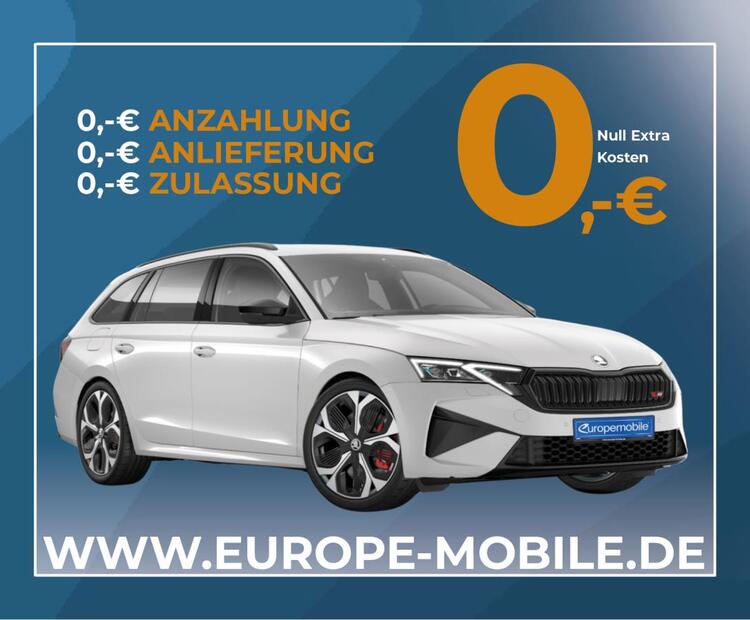 Skoda Octavia Combi RS 2025 mit Ultrapaket 2.0 TSI 265 DSG (UVP 57.054€ /KW 4/25) NAV/PANO/CANTON/AHK/19