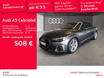 Audi A5 Cabriolet 40 TFSI quattro S tronic S line MatrixLED Navi AHK