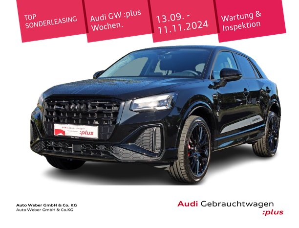 Audi Q2 35TDI qu S LINE STANDHZ NAV+ BLACK AHK MATRIX - Bild 1