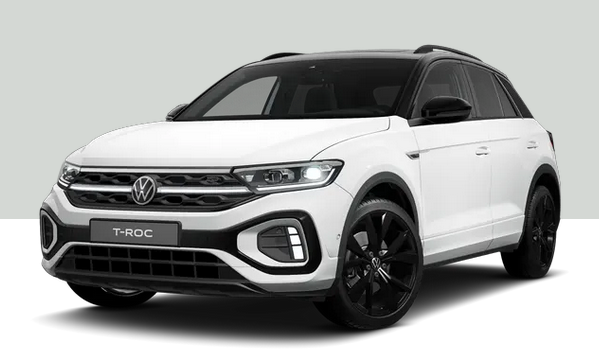 Volkswagen T-Roc R-LINE 1.5 TSI 150 PS DSG *BLACK STYLE*IQ-LED*AHK*NAV*KEYLESS*PANO*STHZG*50.425€