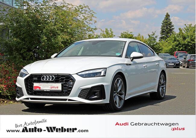 Audi A5 Sportback 45TFSI qu S LINE HuD MATRIX AHK NAV - Bild 1