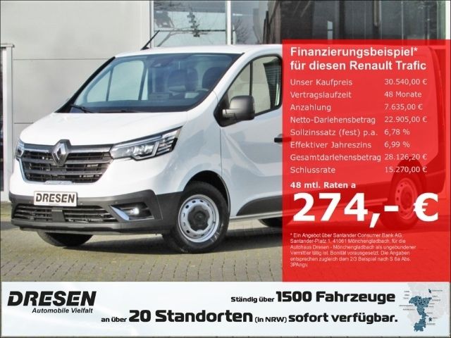 Renault Trafic *Handwerkeraktion* Kasten Komfort L2H1 3,1t Blue dCi 110 PDC,Klima,GjR - Bild 1