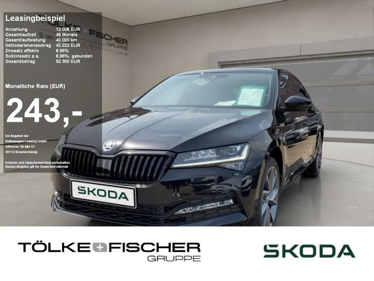 Skoda Superb 2x SOFORT VERFÜGBAR 2.0 TSI SportLine NAVI DCC Pano LED SHZ