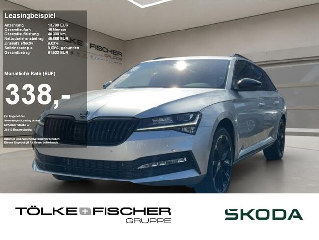 Skoda Superb SOFORT VERFÜGBAR Combi 4x4 SportLine NAVI PANO DCC 360 - Bild 1