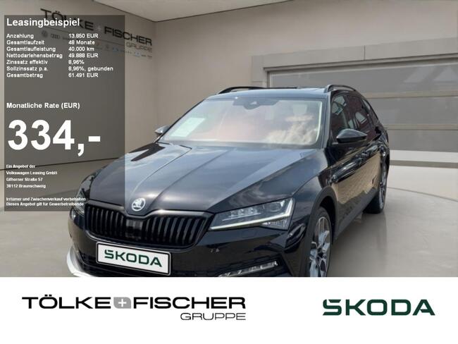 Skoda Superb 2x SOFORT VERFÜGBAR Combi 2.0 TDI Scout Edition ACC NAVI Pano - Bild 1