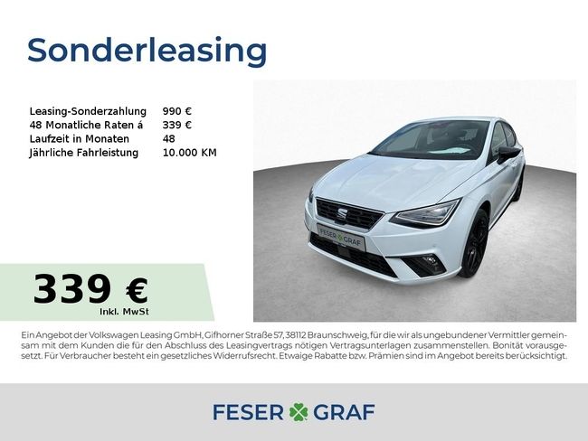 Seat Ibiza FR PRO BLACK EDITION 1.0 TSI KAMERA SHZ - Bild 1