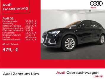 Audi Q3 advanced 35 TFSI S tronic NAV+ PDC R-KAM