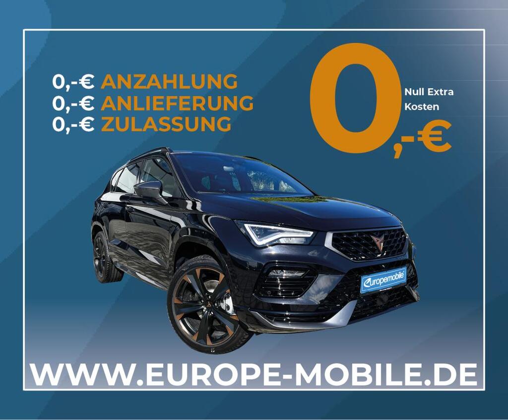 Cupra Ateca 4DRIVE 2.0 TSI DSG 190 (UVP 61.230 € / SOFORT) PANO/BEATS/NAV/LEDER/AHK/ASSISTENZ/EASY/UVM.