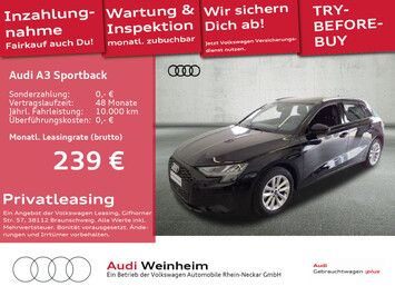 Audi A3 Sportback 35 TFSI Tempomat PDC Sitzheizung uvm