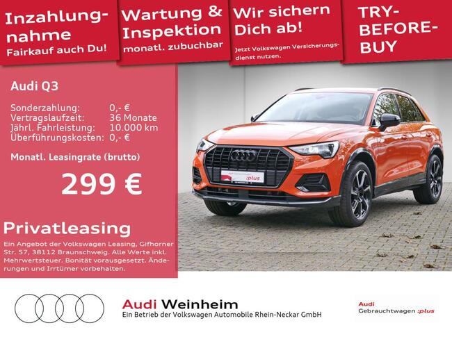 Audi Q3 35 TFSI advanced Stronic Gar.2028 Black-Paket AHK uvm - Bild 1