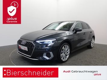 Audi A3 Sportback 40 TFSI e S tronic Sline PANO LED VIRTUAL AHK ACC NAVI PDC 18 CONNECT DAB 5-J-GARANTIE