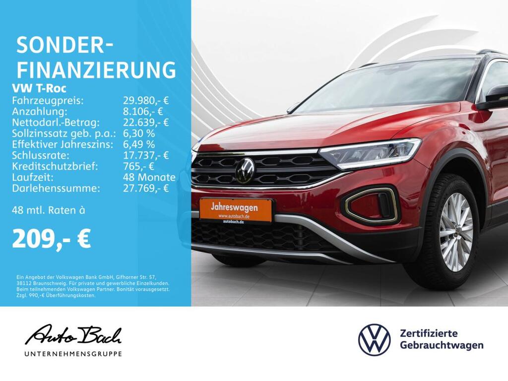 Volkswagen T-Roc 1.5 TSI DSG Navi Standheizung ACC EPH