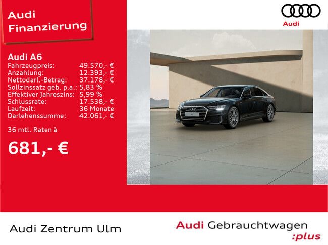 Audi A6 Lim. sport S line 45 TFSI S tronic NAV+ R-KAM - Bild 1