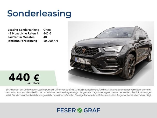 Cupra Ateca 2.0 TSI DSG LED/BEATS/NAVI/19ZOLL/ACC/SHZ - Bild 1