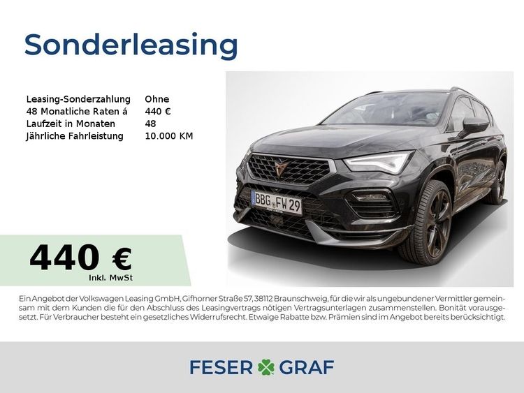 Cupra Ateca 2.0 TSI DSG LED/BEATS/NAVI/19ZOLL/ACC/SHZ