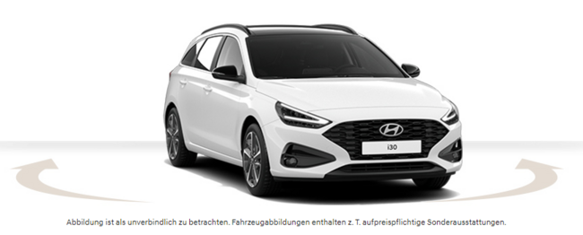 Hyundai i30 Kombi 🤩*Gewerblich Handwerker*Advantage 1.5*Apple CarPlay*Autonomer Notbremsassistent*Spurfolgeassis - Bild 1