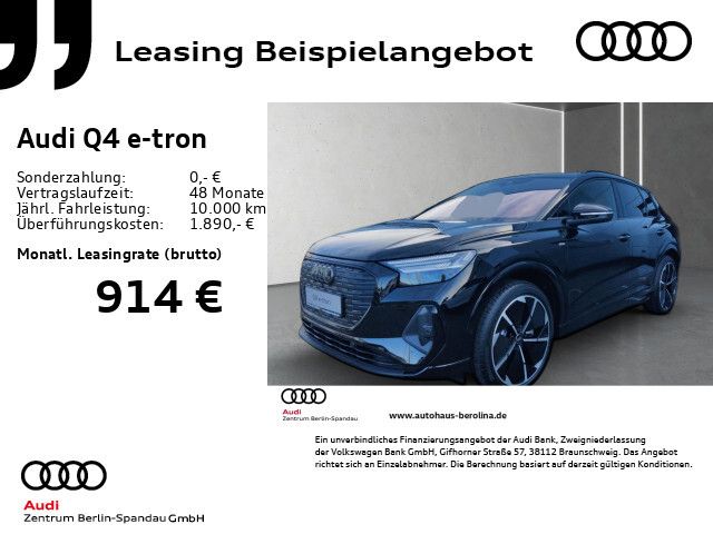 Audi Q4 e-tron 55 qu. S line *MATRIX*PANO*SONOS*360°* - Bild 1