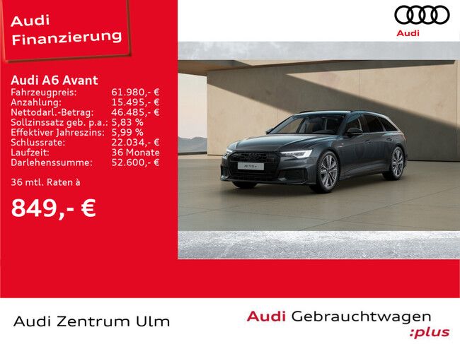 Audi A6 Avant sport 55 TFSI e qu. S tronic AHK PANO - Bild 1