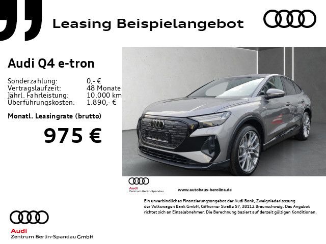 Audi Q4 e-tron 55 Sportback qu. S line *PANO*SONOS* - Bild 1