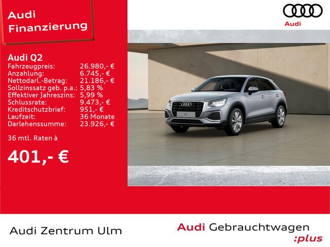 Audi Q2 advanced 30 TFSI PDC SHZ E-KLAPPE - Bild 1