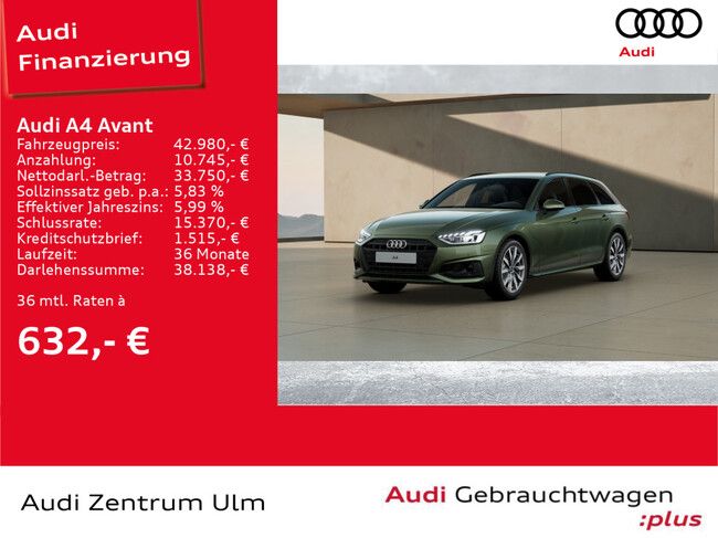 Audi A4 Avant advanced 30 TDI S tronic AHK BUSINESS - Bild 1