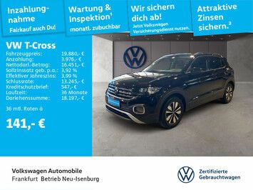 Volkswagen T-Cross 1.0 TSI Life Navi LED Heckleuchten Sitzheizung Leichtmetallfelgen