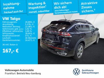 Volkswagen Taigo 1.5 TSI DSG R-Line Navi LED Heckleuchten Sitzheizung Leichtmetallfelgen 1.5 TSI