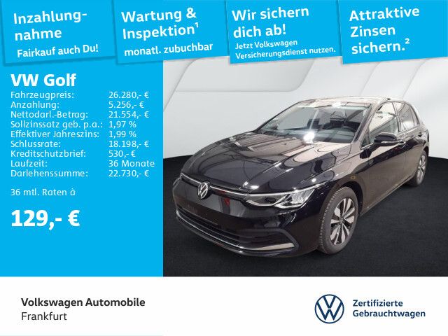 Volkswagen Golf VIII 2.0 TDI DSG MOVE Navi LED AHK Rear View VIII 2.0 TDI - Bild 1