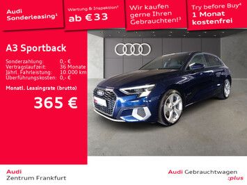 Audi A3 Sportback 35 TDI S tronic advanced S line Leder MatrixLED Navi AHK