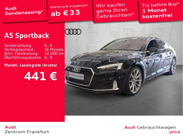 Audi A5 Sportback 40 TFSI quattro S tronic advanced MatrixLED Navi HuD AHK - Bild 1