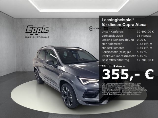 Cupra Ateca 1.5 TSI 110 kW (150 PS) 7-Gang DSG AHK Navi TopViewKamera - Bild 1