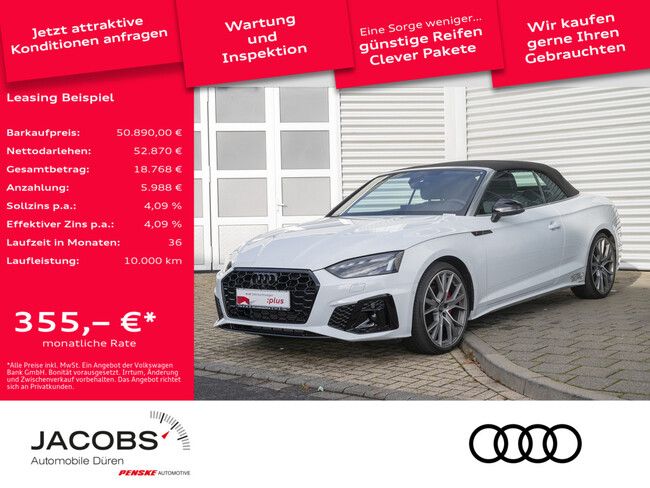 Audi A5 Cabriolet 40TFSI 2xS line/Competition+/Matrix/360°/20Zoll - Bild 1