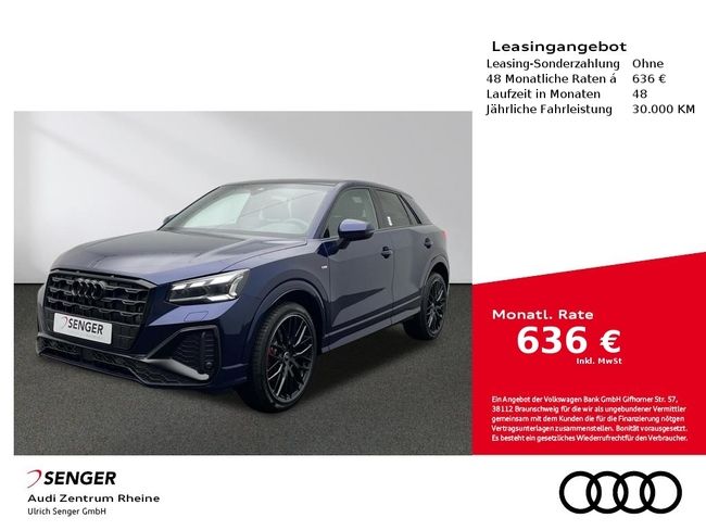 Audi Q2 S line 35 TFSI Optik-Paket Navi Matrix-LED - Bild 1