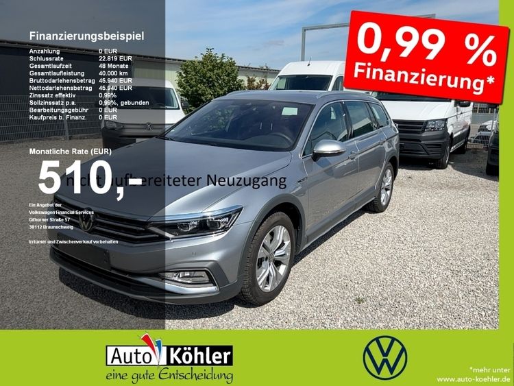 Volkswagen Passat Variant Alltrack TDi 4M DSG DCC Fahrwerk /Harmann Kardon