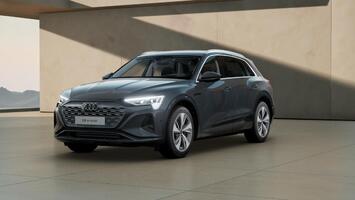 Audi Q8 e-tron Advanced 55 quattro, AHK, Matrix-LED, Head-Up, Leder, 8-Fach bereift