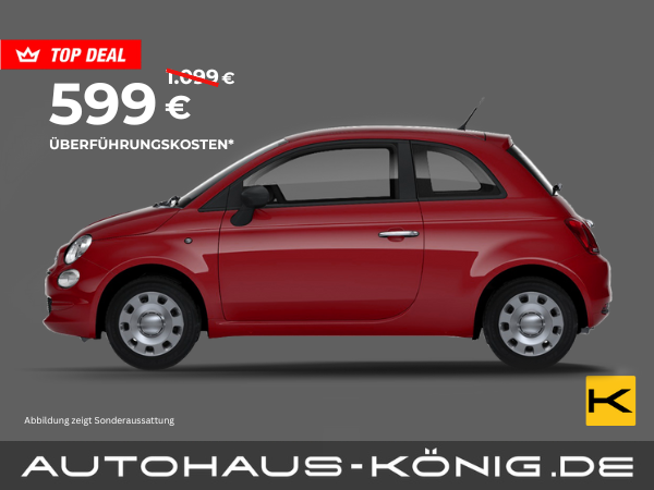 Fiat 500 MY23 Limousine | Sofort verfügbar | ***Verringerte Überführungskosten*** - Bild 1