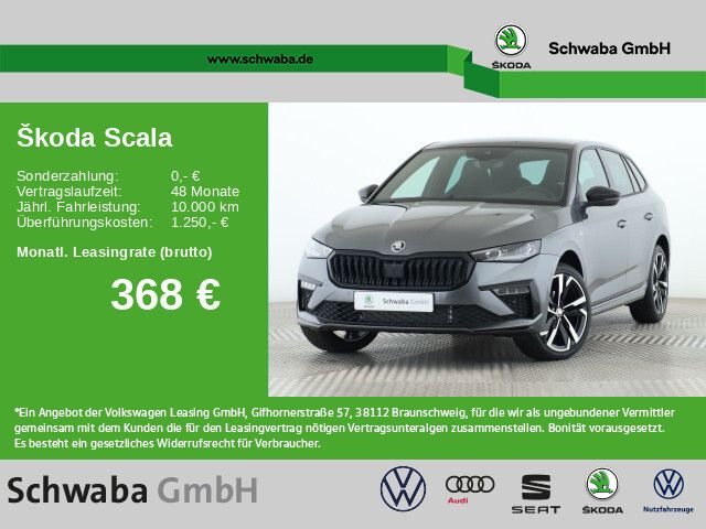 Skoda Scala Monte Carlo 1,5 TSI *MATRIX*AHK*ACC*PANO* - Bild 1