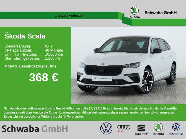 Skoda Scala Monte Carlo 1,5 TSI *LED*AHK*ACC*PANO* - Bild 1