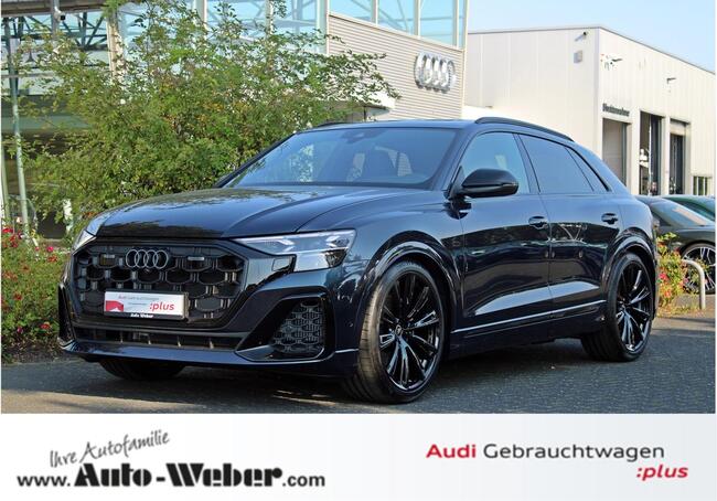 Audi Q8 55TFSI qu S LINE PANO AHK 360° LASERLICHT HuD - Bild 1