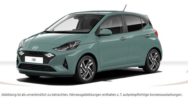 Hyundai i10 Select 1.0 Frontantrieb Benzin, 5-Gang - Bild 1