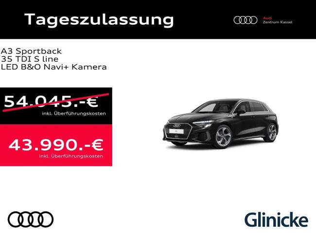 Audi A3 Sportback 35 TDI S line LED B&O Navi+ Kamera - Bild 1