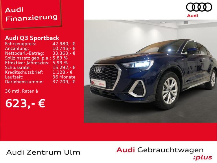 Audi Q3 S line 35 TDI S tronic NAV+ R-KAM