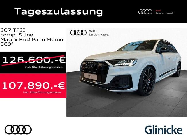 Audi SQ7 TFSI comp. S line Matrix HuD Pano Memo. 360° - Bild 1