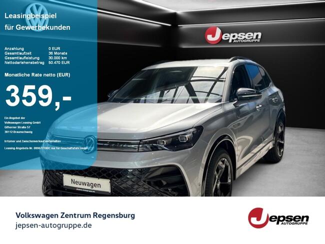 Volkswagen Tiguan R-Line Black Style 359 netto mtl Gewerbe - Bild 1