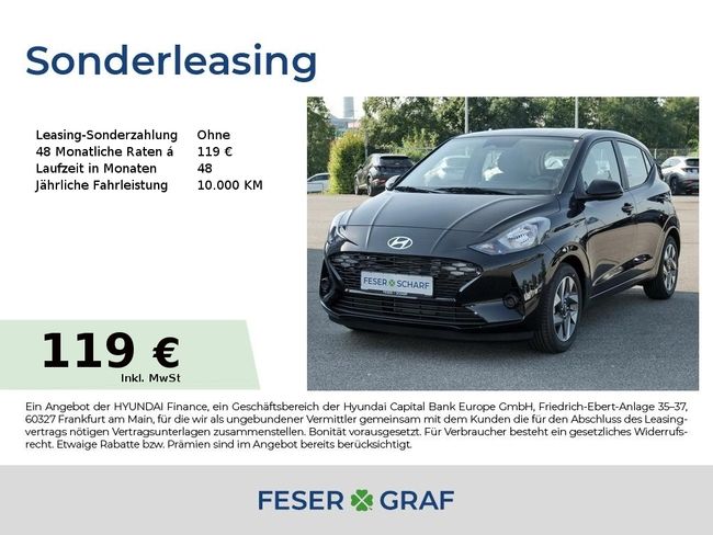 Hyundai i10 TREND-PAKET NAVI KAMERA SHZ LHZ KLIMA - Bild 1