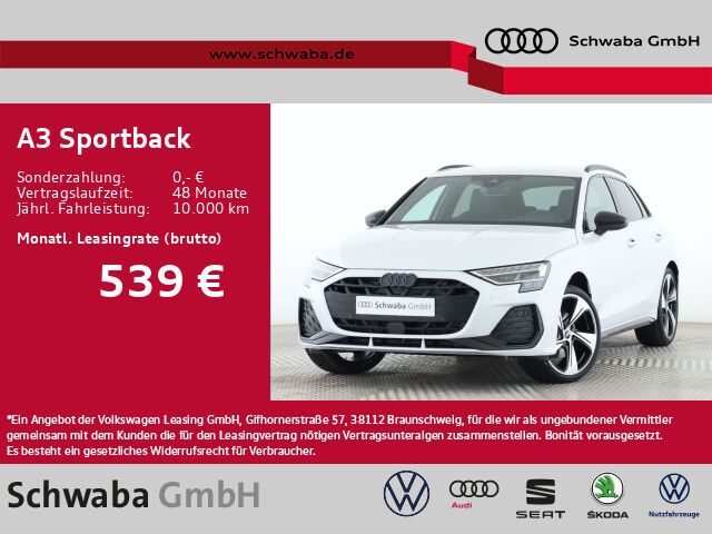 Audi A3 Sportback S line 35 TFSI S tr. *MATRIX*HdUp* - Bild 1