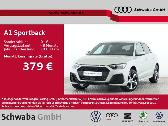 Audi A1 Sportback S line 30 TFSI S tr. *LED*R-KAM*NAV - Bild 1