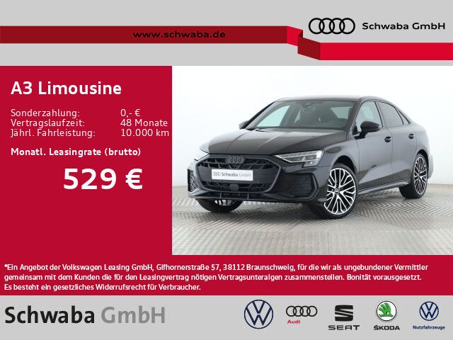 Audi A3 Limousine S line 35 TFSI 110(150 ) kW(PS) S tronic